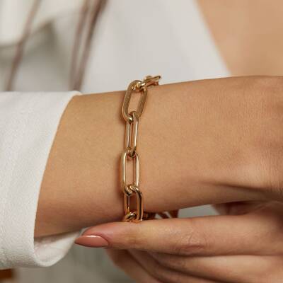 22 Ayar Ataç Zincir Bileklik - 1