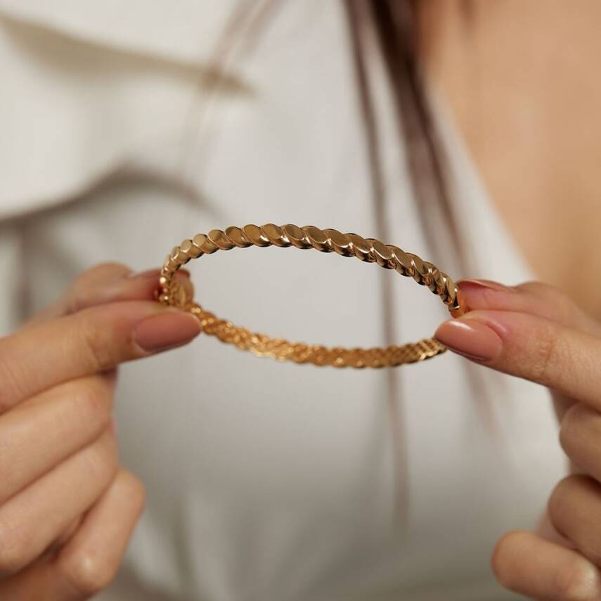 22 Ayar Burma Model Kelepçe Bilezik - Semih Haşhaş Kuyumculuk (1)