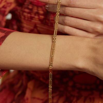 22 Ayar Saat Kordonu Bileklik - 1