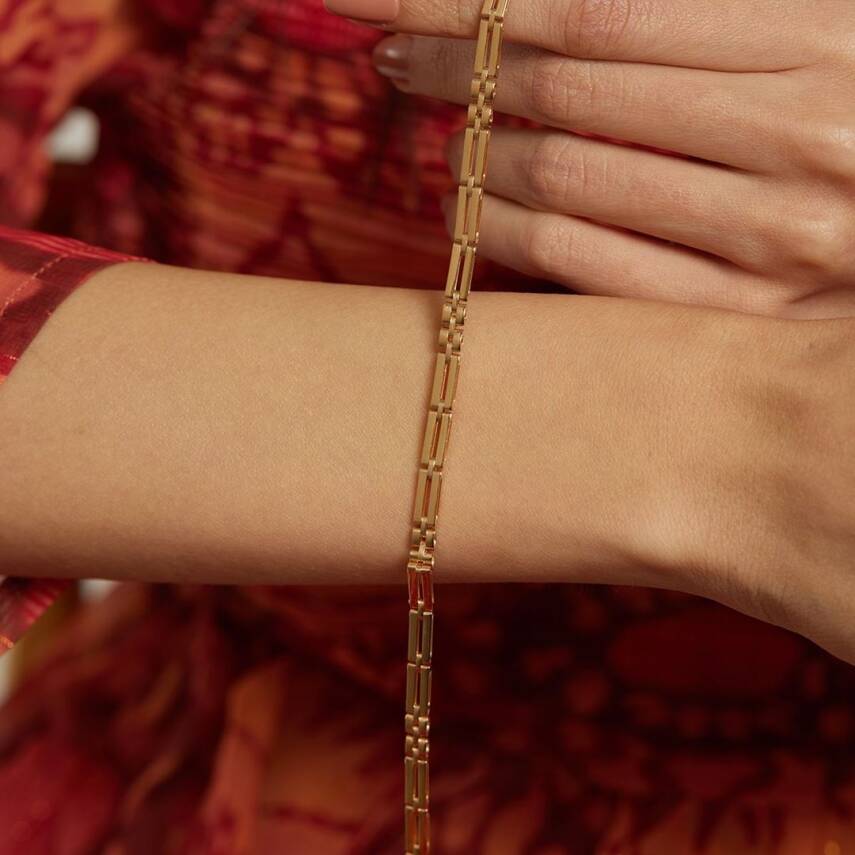 22 Ayar Saat Kordonu Bileklik - Semih Haşhaş Kuyumculuk