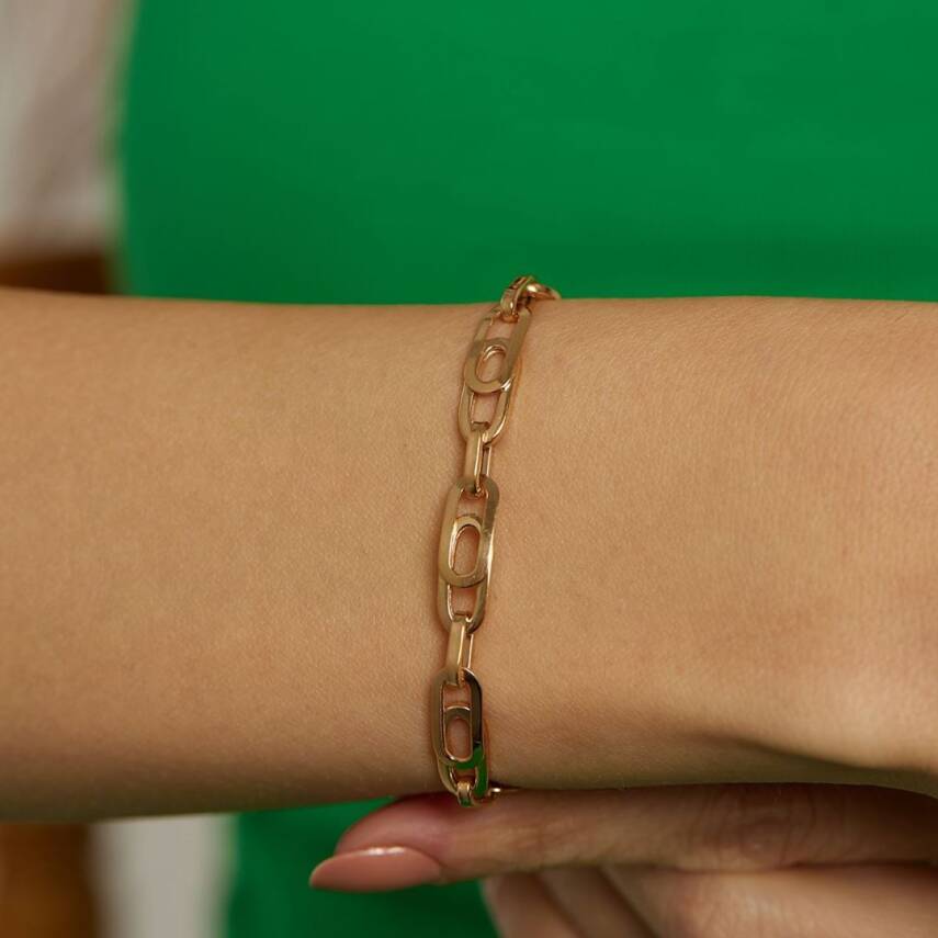 22 Ayar Zincir Bileklik - Semih Haşhaş Kuyumculuk (1)