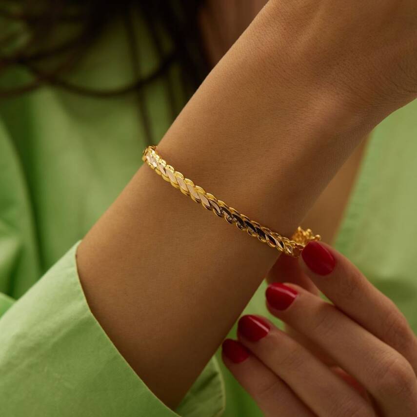 Adana Burma Model Altın Kelepçe Bilezik - Semih Haşhaş Kuyumculuk