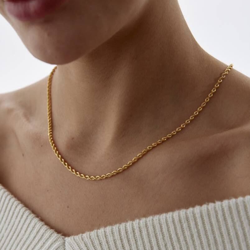 Altın 4 mm Halat Zincir - Semih Haşhaş Kuyumculuk (1)