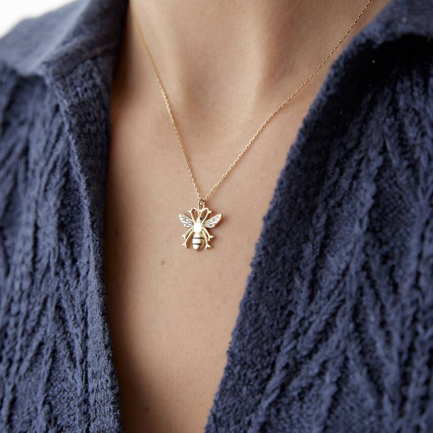 Altın Arı Kolye - Semih Haşhaş Kuyumculuk