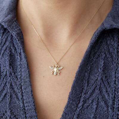 Altın Arı Kolye - 2