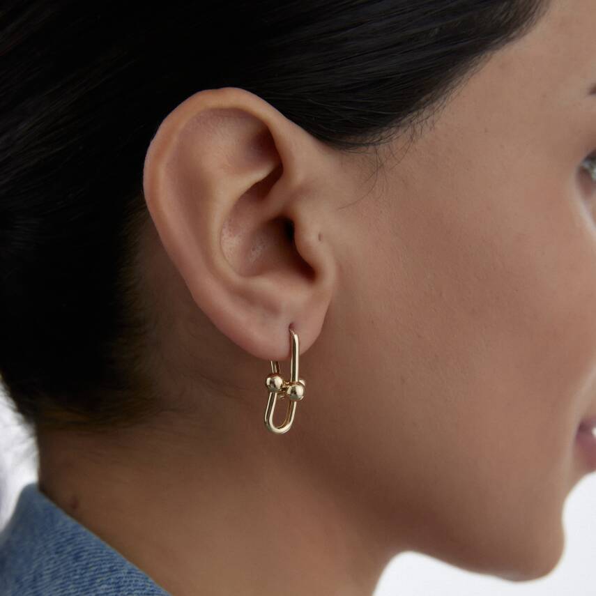 Altın Ataş Küpe - Semih Haşhaş Kuyumculuk (1)