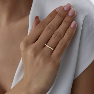 Altın Çizgi Yüzük - 1