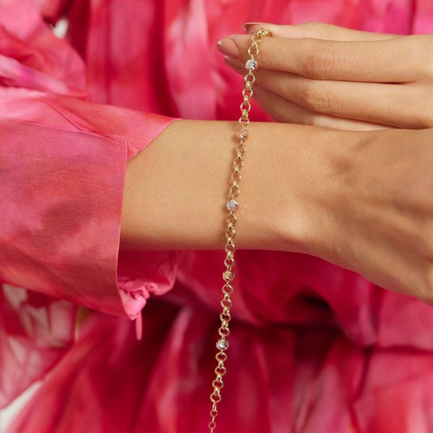 Altın Dorikalı Doç Zincir Bileklik - Semih Haşhaş Kuyumculuk