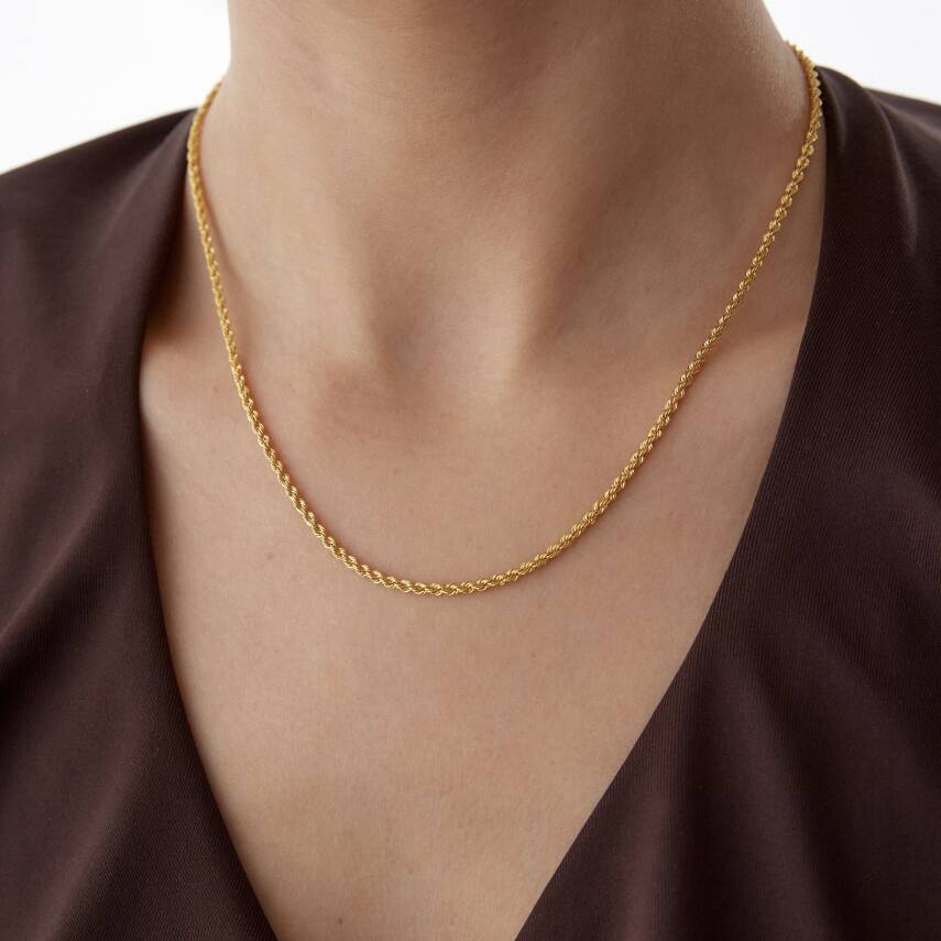 Altın Halat Zincir - 2