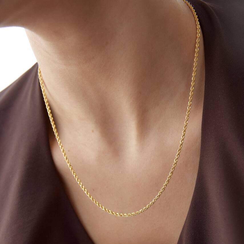 Altın Halat Zincir - 4