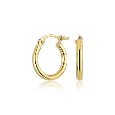 Altın Halka Küpe - 1