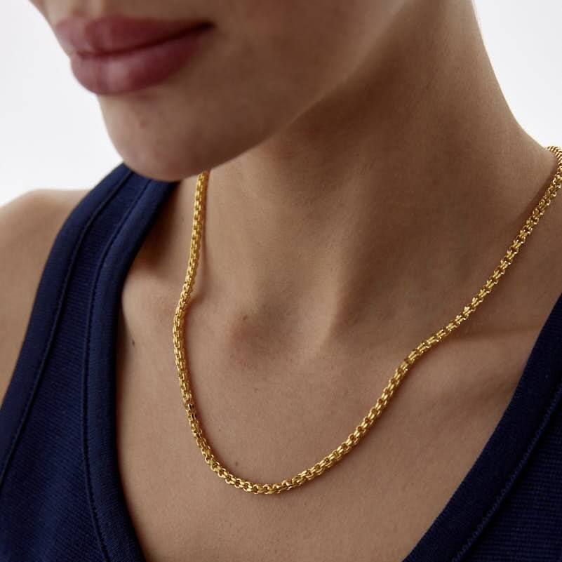 Altın Kalın Güverse Zincir - 2