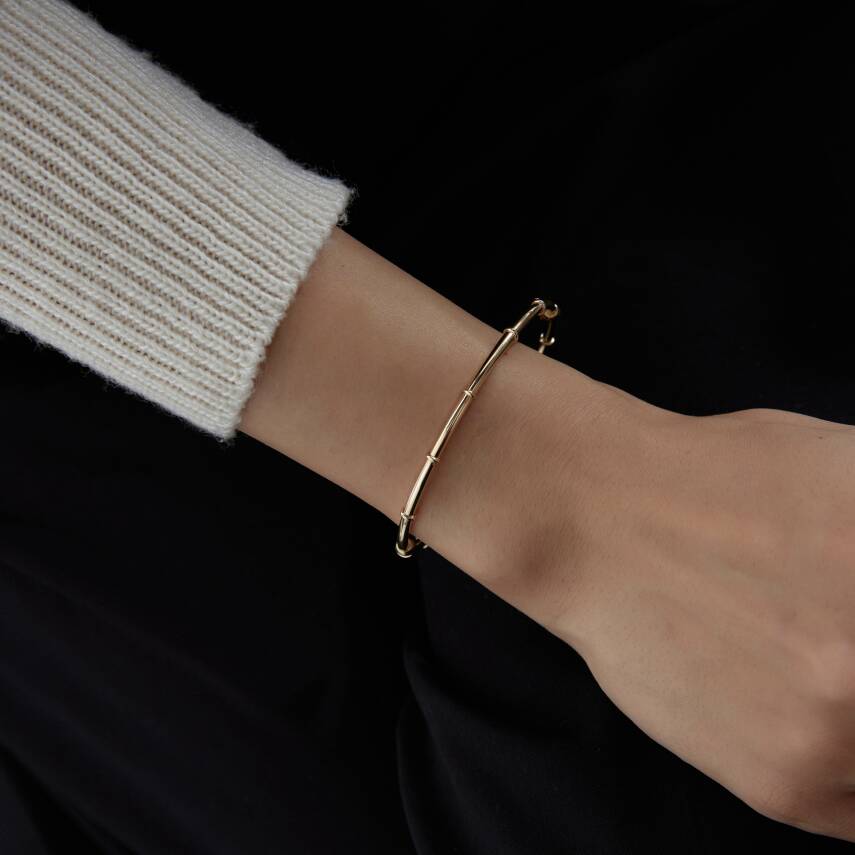 Altın Kemik Kelepçe - Semih Haşhaş Kuyumculuk (1)