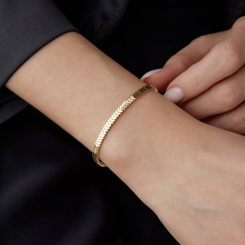 Altın Kılçık Bileklik - 2