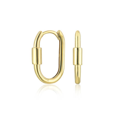 Altın Kilit Küpe - 1