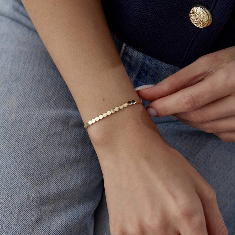 Altın Petek Bileklik - 3