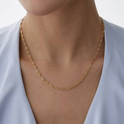 Altın Singapur Zincir - 2