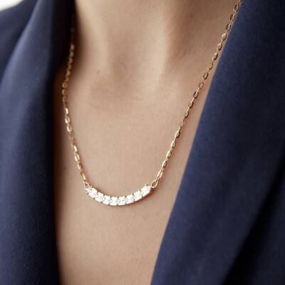 Altın Su Yolu Kolye - 2