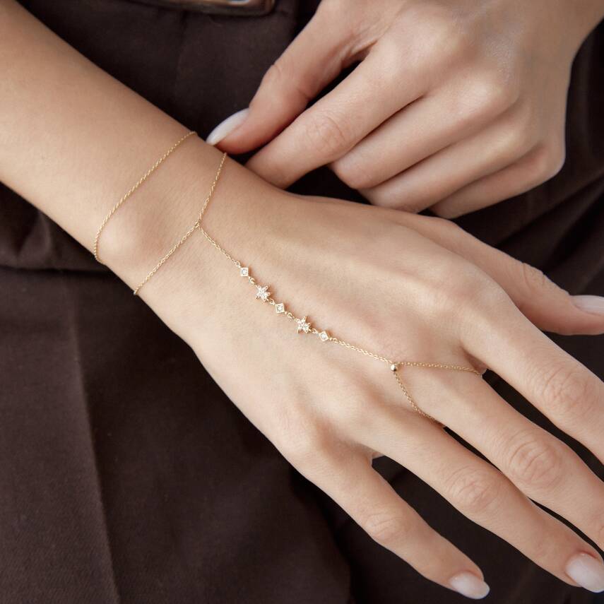 Altın Taşlı Deniz Yıldızı Şahmeran - Semih Haşhaş Kuyumculuk (1)