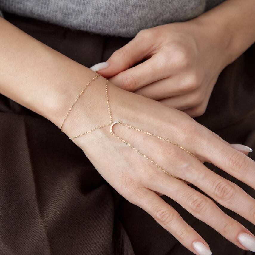 Altın Taşlı Hilal Şahmeran - Semih Haşhaş Kuyumculuk (1)