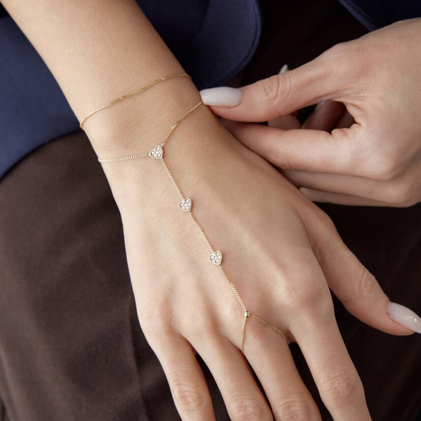 Altın Taşlı Kalp Şahmeran - Semih Haşhaş Kuyumculuk (1)