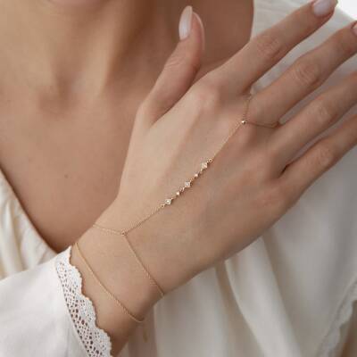 Altın Taşlı Kare Şahmeran - 1