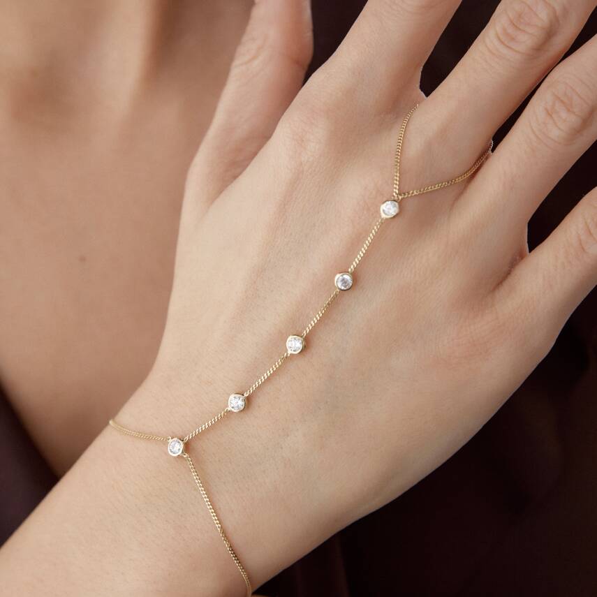 Altın Taşlı Kişniş Akıtma Şahmeran - Semih Haşhaş Kuyumculuk (1)