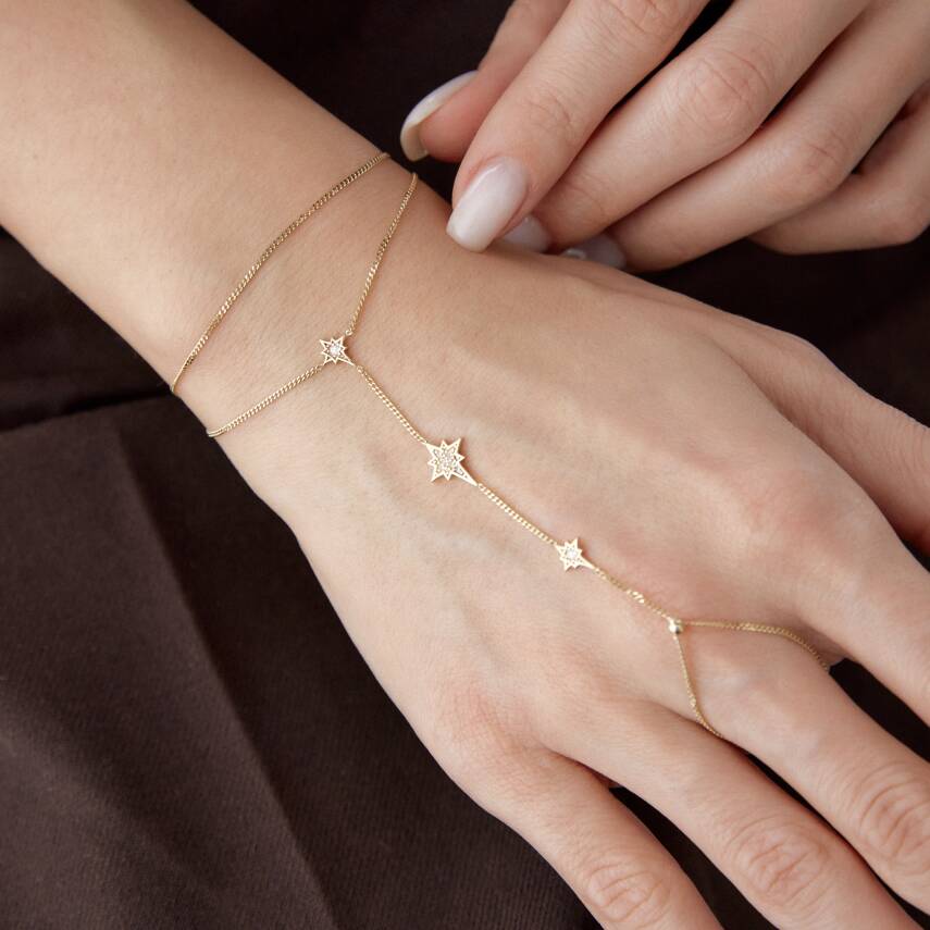 Altın Taşlı Kutup Yıldızı Şahmeran - Semih Haşhaş Kuyumculuk (1)