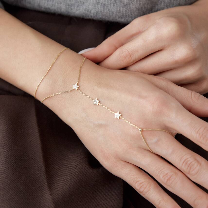 Altın Taşlı Yıldız Şahmeran - Semih Haşhaş Kuyumculuk (1)