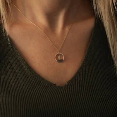 Atatürk Temalı Altın Kolye - 1