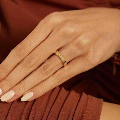 Balıksırtı Altın Yüzük - 1