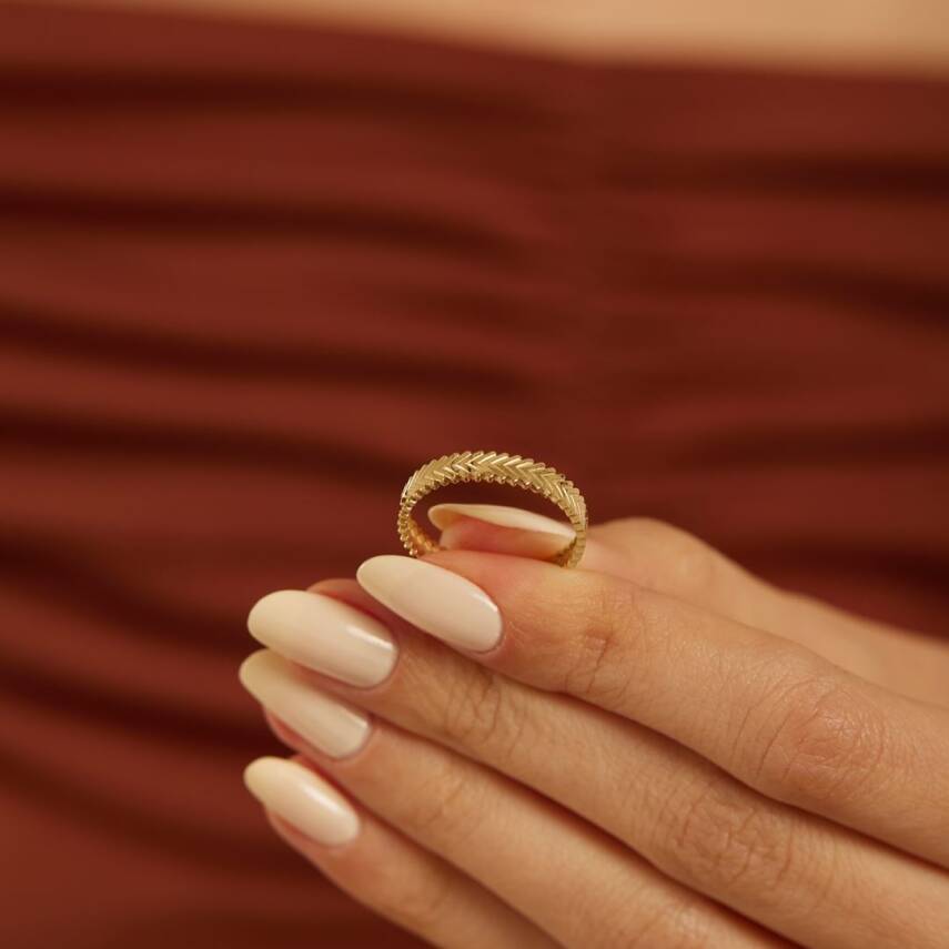 Balıksırtı Altın Yüzük - Semih Haşhaş Kuyumculuk (1)