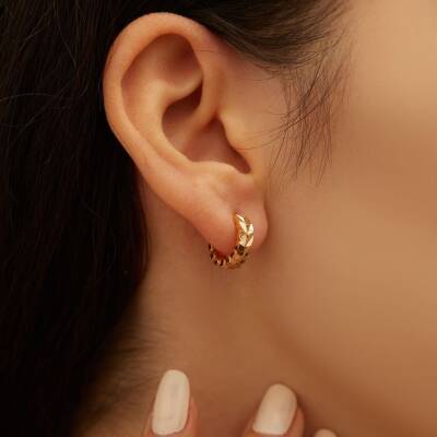 Başak Model Altın Küpe - 1