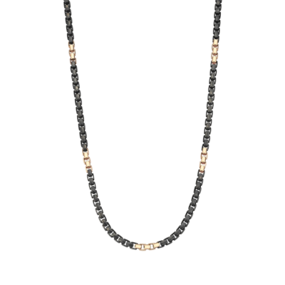 Bay Motto Zincir Tasarımlı Cetaş Altın Kolye - Cetaş 