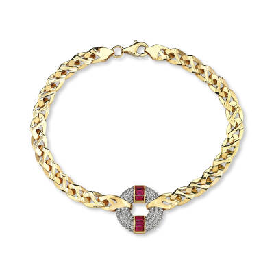 Blush Clasp Altın Bileklik - Semih Haşhaş Kuyumculuk