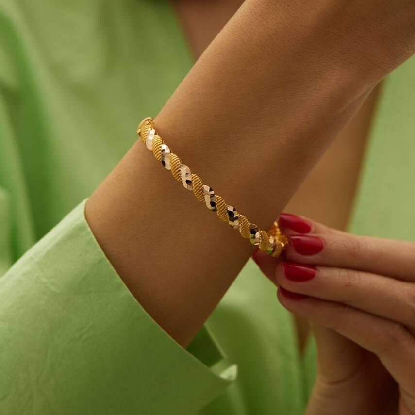 Burma Altın Kelepçe Bilezik - Semih Haşhaş Kuyumculuk