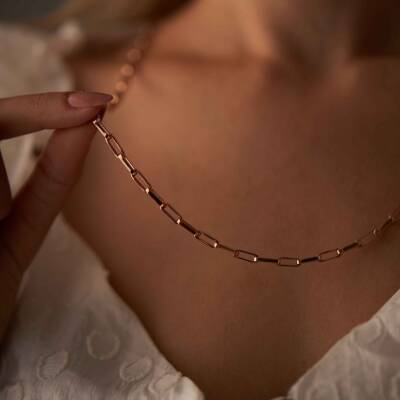 Burma Zincir Altın Kolye - 2