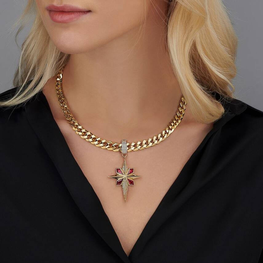 Çağla X Ema 10 Mm Piramit Gurmet Zincir - 3