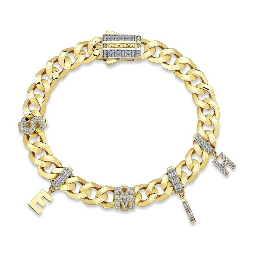 Çağla X Ema E Harfi Plaka Charm - 3