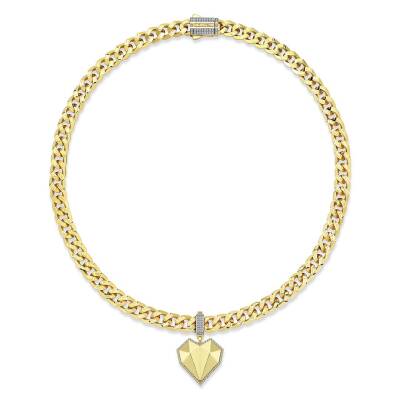 Çağla X Ema Geometrik Kalp Charm - 5