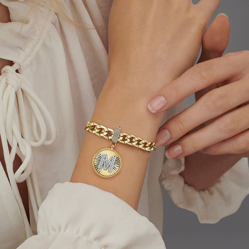 Çağla X Ema M Harfi Charm - 1