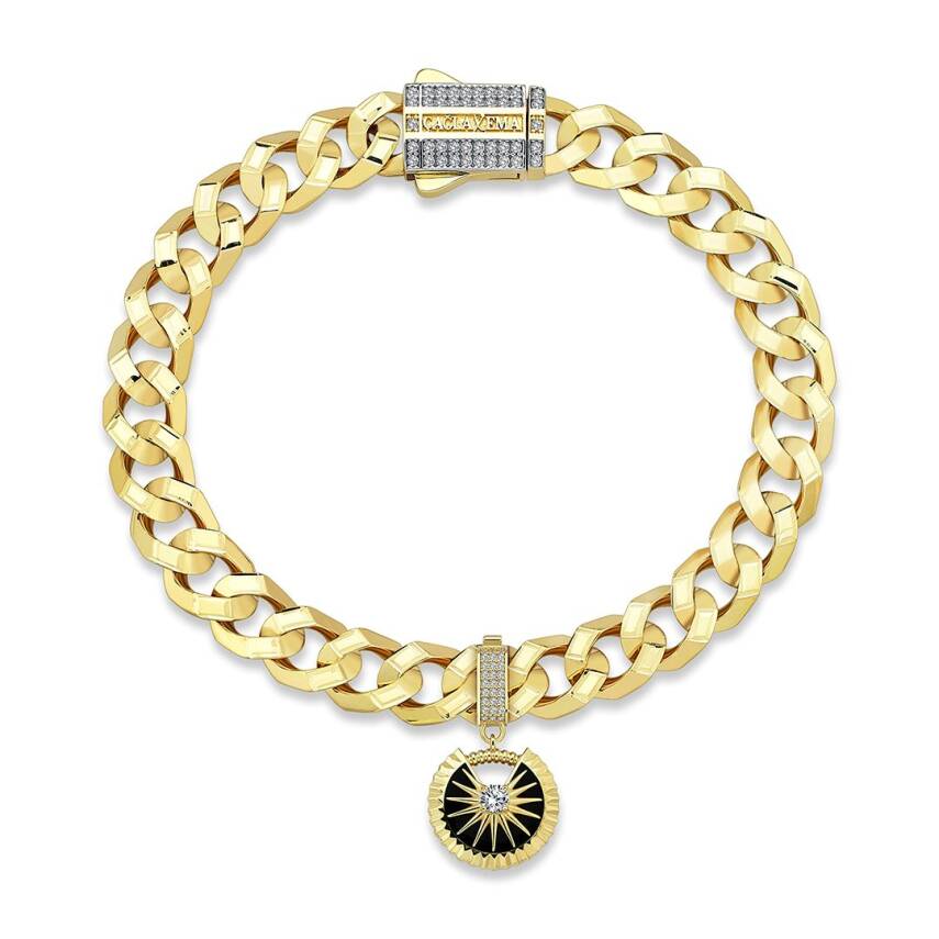 Çağla X Ema Siyah Taşlı Yıldız Charm - 3