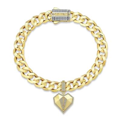 Çağla X Ema Taşlı Kalp Charm - 3