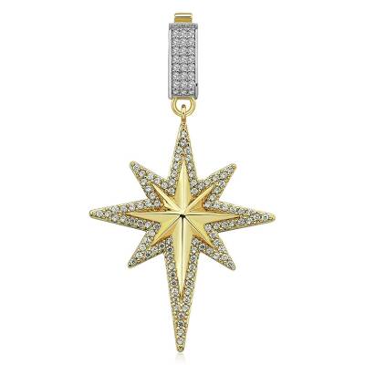 Çağla X Ema Taşlı Kutup Yıldızı Charm - 2