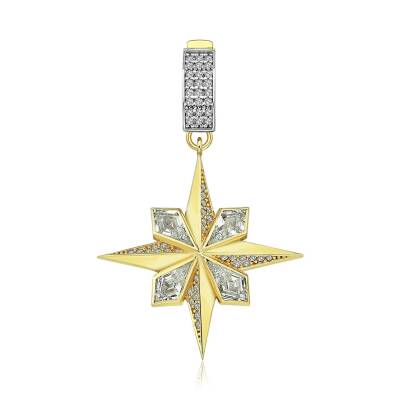 Çağla X Ema Taşlı Kutup Yıldızı Charm - 2