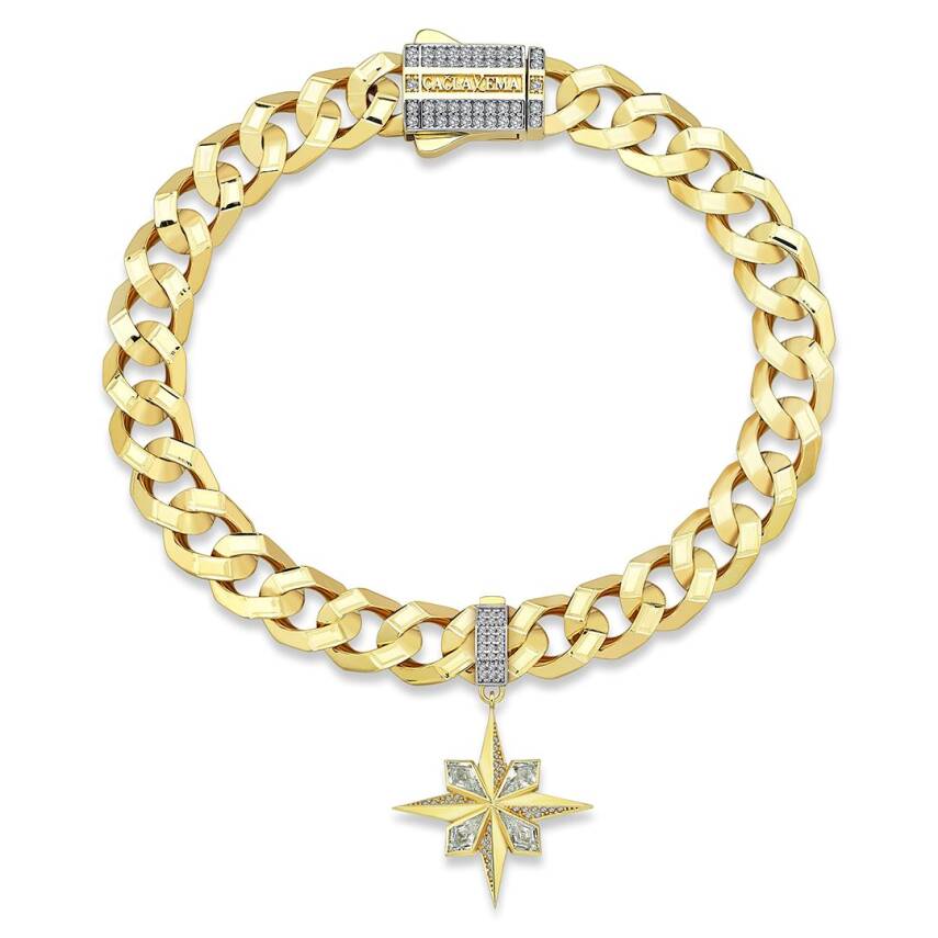 Çağla X Ema Taşlı Kutup Yıldızı Charm - 3