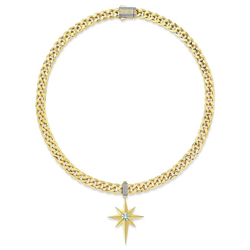 Çağla X Ema Taşlı Kuzey Yıldızı Charm - 3