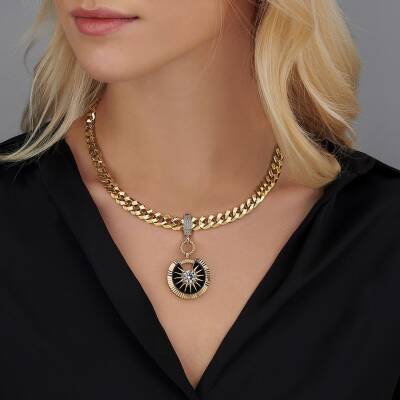 Çağla X Ema Taşlı Yıldız Charm - EMA