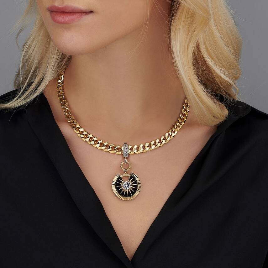 Çağla X Ema Taşlı Yıldız Charm - 1