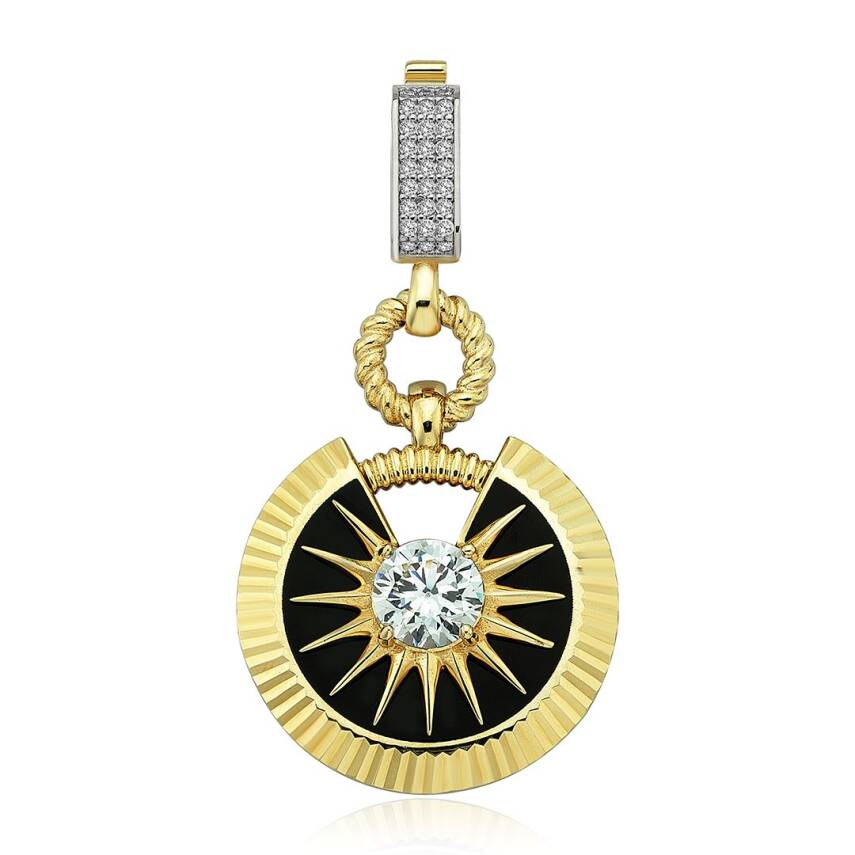 Çağla X Ema Taşlı Yıldız Charm - 2